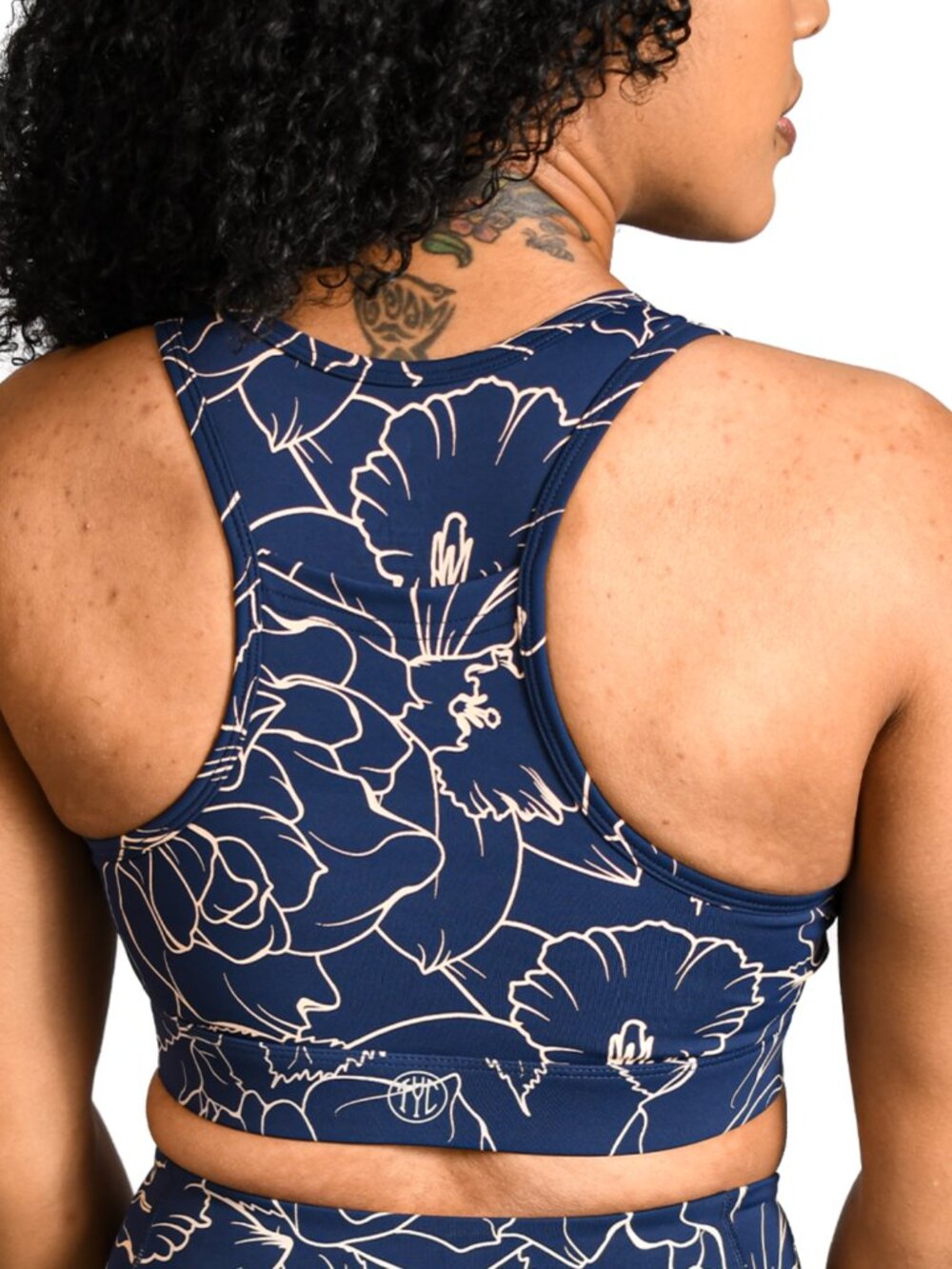Royal Roses Sports Bra - Picture 2 of 2